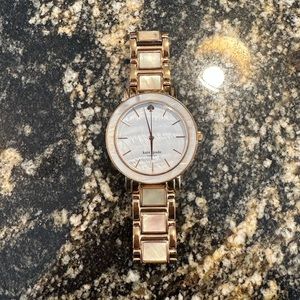 Kate Spade Gramercy Watch with Mother of Pearl Accents